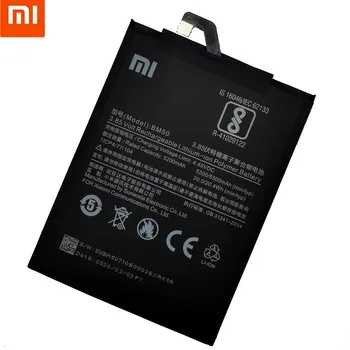 Original de la Batería de Reemplazo Para Xiaomi Mi Max 2 Max2 BM50 Genuino de la Batería del Teléfono 5300mAh+Herramientas Gratuitas+Pegatinas