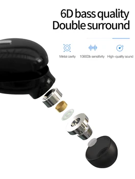 X9 Bluetooth Auriculares Mini 5.0 Deporte Gaming Headset con Micrófono Inalámbrico de Auriculares De Xiaomi Todos los Teléfonos de manos libres de Auriculares Estéreo