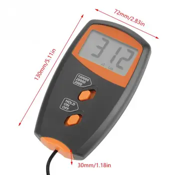 LX1010BS Luxómetro, 3 1/2 Dígitos LCD Luz de la Pantalla del Medidor de Pruebas Ambientales portátil Illuminometer UV Radiometers