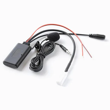 Biurlink Bluetooth del Coche 5.0 de Música Adaptador DE entrada AUXILIAR de Audio Cable de Micrófono de manos libres Para Subaru Forester Impreza 2007 - 2008