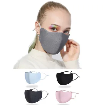 Verano Unisex Humo Máscara de Viaje Reutilizable Adulto Boca de la Máscara de Bicicletas de la Esponja de la Máscara de la Cara de la Contaminación, a prueba de Niebla a prueba de Máscara