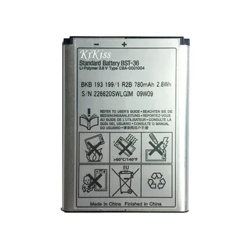 Batería BST-36 Para Sony Ericsson J300 K510i Z550a K310 J300C X0001 Z550C K320 K310i W200 Z550i Z558 K310c K510c 780mAh