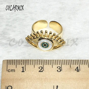 8 piezas de Esmalte de Ojos, forma de la Joyería de los anillos de la joyería de regalo de la dama de estilo simple de la joyería de los anillos de joyas al por mayor anillos de 5922