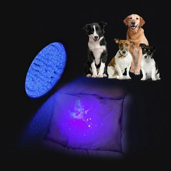 100LED UV Ultra Violeta Blacklight Escorpión Linterna Detector de Luz de la Lámpara de la Antorcha 2019 Nuevo