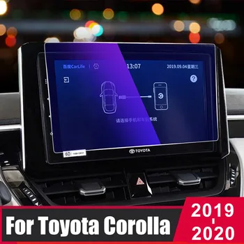 Para El Toyota Corolla 210 2019 2020 Vidrio Templado De Navegación Del Coche Protector De Pantalla Pantalla Táctil De La Pantalla De Cine Pegatina Anti Scratch