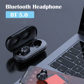 B5 TWS Mini Inalámbrico de Control Táctil Bluetooth 5.0 En la Oreja los Auriculares Auriculares Deportivos