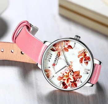 Nueva CURREN las Mujeres de Lujo de la Marca de Cuarzo Reloj Simple Señora Impermeable reloj de Pulsera de Mujer de Moda Casual Relojes Reloj reloj mujer