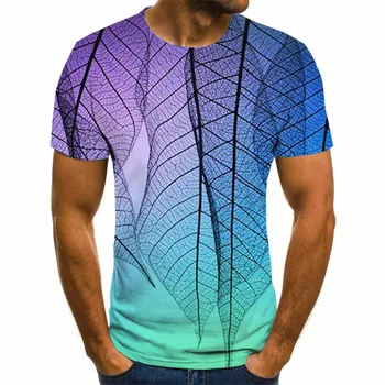 2020 Creativo de la impresión 3D T-shirt hombres y mujeres linda camisa de poliéster de impresión T-shirt 3D T-shirt de verano fresco ropa