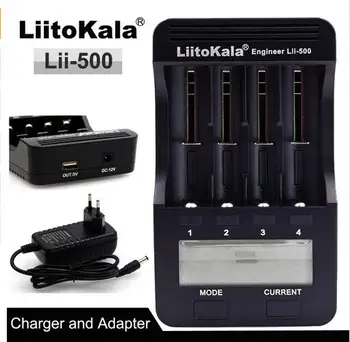 Nuevo Liitokala lii500 Universal Inteligente LCD de LI-ion, NiMh AA AAA 10440 14500 16340 17335 17500 18490 17670 18650 Cargador de Batería