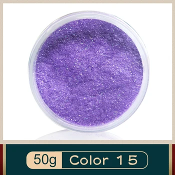 Nº 15 del Polvo del Brillo de la Perla Uñas Pigmento de Pintura Automotriz Revestimientos de Cerámica de Vidrio Artesanía Fina 50g