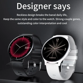 LIGE 2020 Nuevo Reloj Inteligente de las Mujeres de los Hombres de la Frecuencia Cardíaca de Oxígeno en la Sangre Llamada de Mensaje Impermeable Deporte Completo de la Pantalla Táctil de la Actividad smartwatch