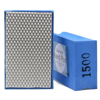 DC-RHPP1500 90*55mm de la resina de la mano de pulido de la almohadilla de 800# pulido de piedra del azulejo de cerámica, almohadillas abrasivas