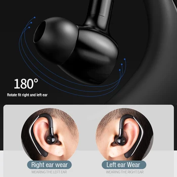 Lymoc X01 Bluetooth Auriculares Cargador Rápido De Auriculares Inalámbricos V5.0 Grafeno Bocina Estéreo de alta fidelidad HD MICRÓFONO de manos libres para el iPhone de Android