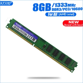 DDR3 2GB 4GB 8GB PC3 1333 1333 1600 1600 MHZ 1866 MHZ 10600 12800 2G 4G 8G de RAM PC Memoria RAM de Memoria del Módulo de Escritorio del Ordenador