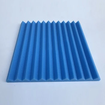 Insonorización Espuma Acústica Azulejos Estudio de Espuma en forma de Cuña 12x 12x 1 pulgadas Azul/Negro Color