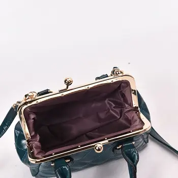 Beiluoshi Retro pequeño oblicuo Bolsa Chica de 2018 nuevo estilo único bolsas de hombro pequeña plaza bolsas simple señora bolso de mano