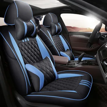 Personalizado de cuero del asiento de coche cubierta para el Porsche Macan Cayenne boxster Panamera Lincoln MKC MKX MKZ MKT auto accesorios cubierta de estilo