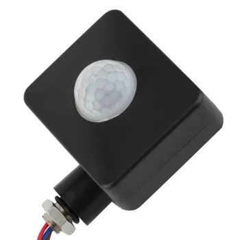 Seguridad en el hogar Sistema de Alarma PIR LED de Alta Sensibilidad del Sensor de Movimiento Detector al aire libre Impermeable de IP65 PIR Ajustable Interruptor de