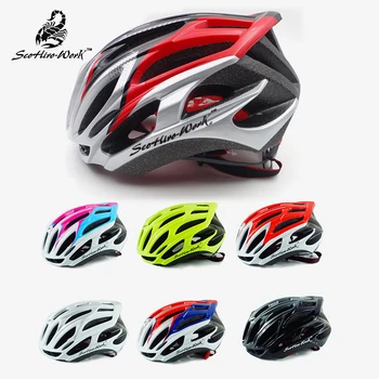 Ultraligero-Molde De casco de bicicleta para los hombres las mujeres de la carretera mtb bicicleta de montaña cascos aero casco, equipo de Casco Ciclismo M\L