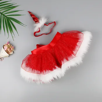 Para 0-6Y a los Niños la Navidad a los Niños Tutu Niñas Faldas de Baile de la Falda de Felpa Niño Niña Ropa de Otoño 2020 Niña de la Escuela de Danza de la Falda