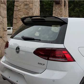 Para Volkswagen GOLF MK7 Spoiler-2018 GOLF 7 spoiler de Alta Calidad de Material ABS Coche Alerón Trasero Spoiler Trasero del Color de la Imprimación