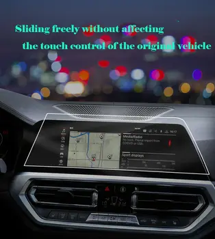 Para BMW Serie 3 G20 2020 de Navegación GPS Vidrio de la Pantalla de la Película Protectora de cuadro de mandos de la MASCOTA de la Pantalla de Cine Accesorios LHD