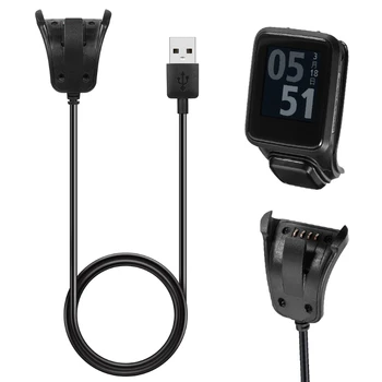 Sincronización de datos del Cargador USB del Clip de Cable de Carga Para el TomTom 2 3 Corredor Golfista Reloj GPS