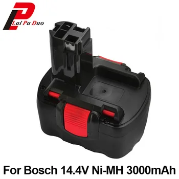 Ni-MH de 14,4 v 3.0 Ah de la Herramienta eléctrica del Reemplazo de la Batería Para Bosch 3454-01 PSR 1-14 BAT038 2 607 335 264 3660CK PAG14.4V